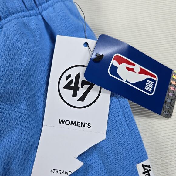 NWT '47 Golden State Warriors Flax Blue Sweatpants Women's Size Small - Picture 3 of 9